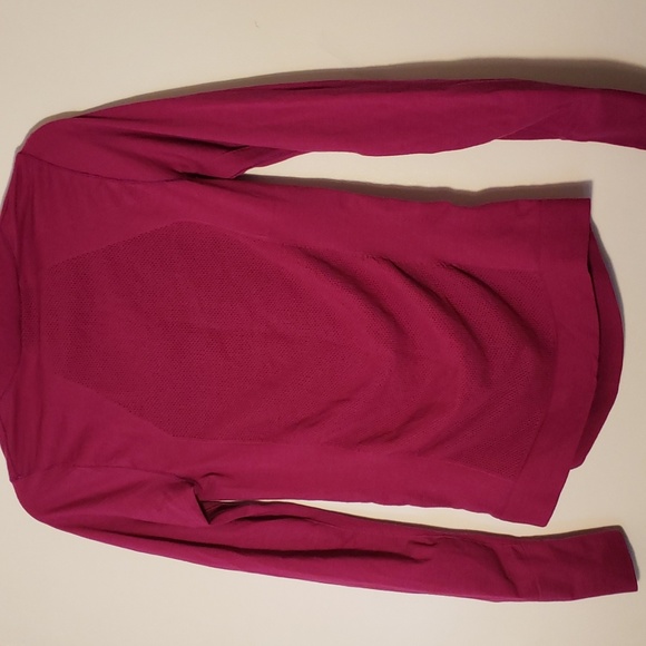 Atletha Long Sleeve Magenta Shirt- S - Picture 4 of 7